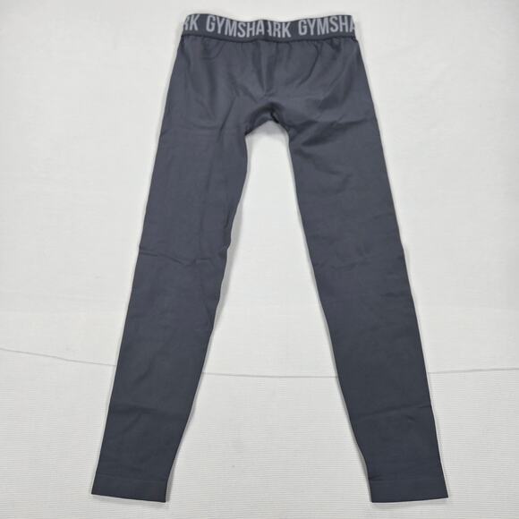 Gymshark Low Rise Fit Seamless Athletic Gray Leggings Women's Size Small - Picture 6 of 6